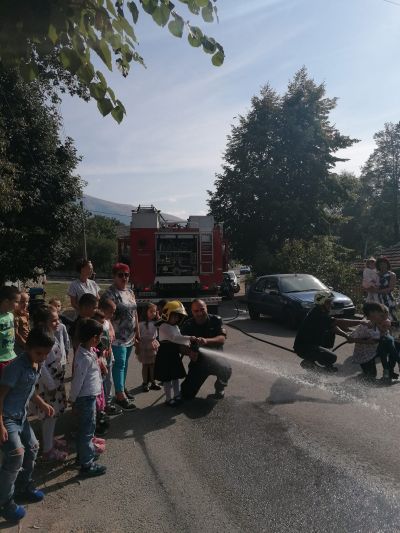 Ден на пожарната безопасност - ДГ Българче - Антон