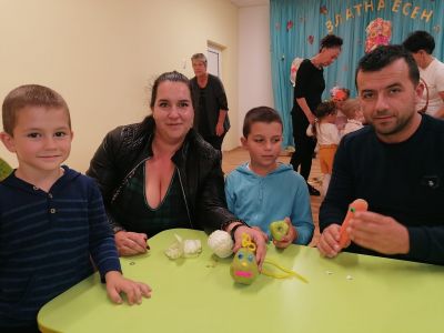 Есенна забава - първа група - ДГ Българче - Антон