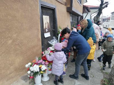 Отбелязваме 151 г. от гибелта на Васил Левски - ДГ Българче - Антон